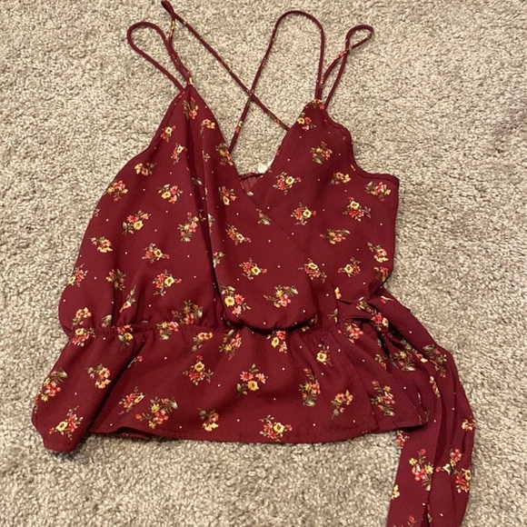 Women’s Cross Tie Tank Top, Never Worn - Picture 5 of 6